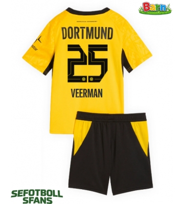 Borussia Dortmund Joey Veerman #25 Hemmaställ Barn 2026-27 Kortärmad (+ Korta byxor)